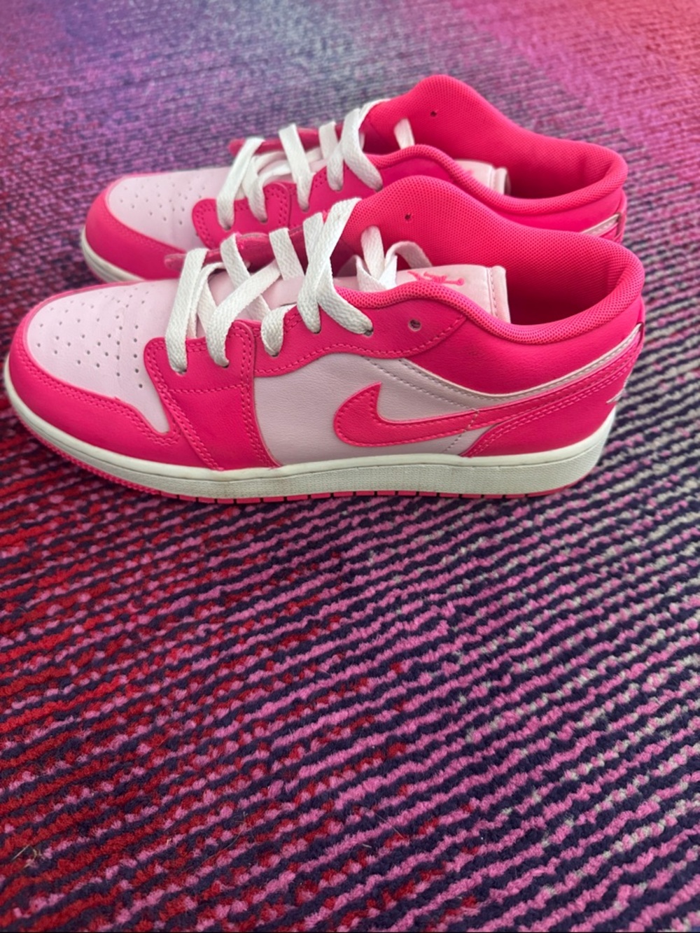 Nike Women’s Air Jordans Hot Pink / Light Pink